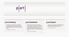 Desktop Screenshot of p-art-icipate.net