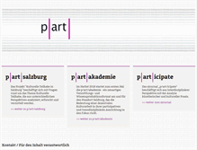 Tablet Screenshot of p-art-icipate.net